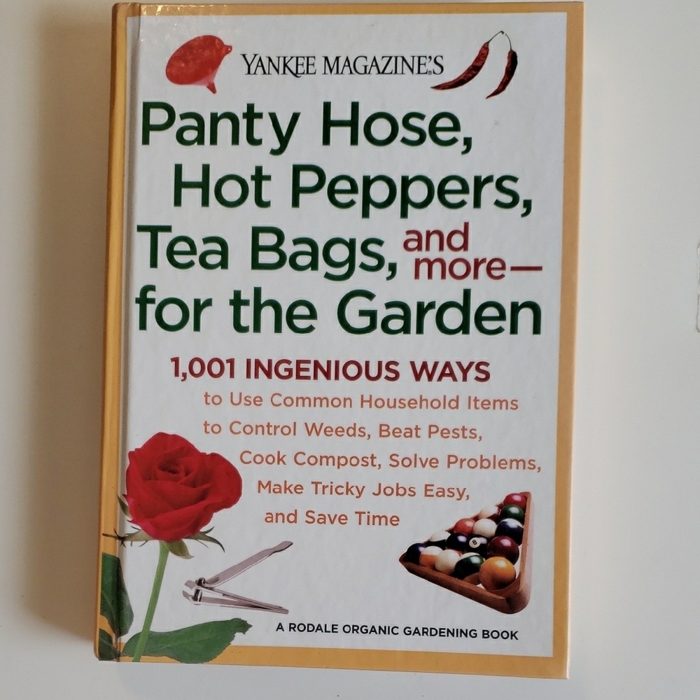 Gardening Book - White and Red Cover